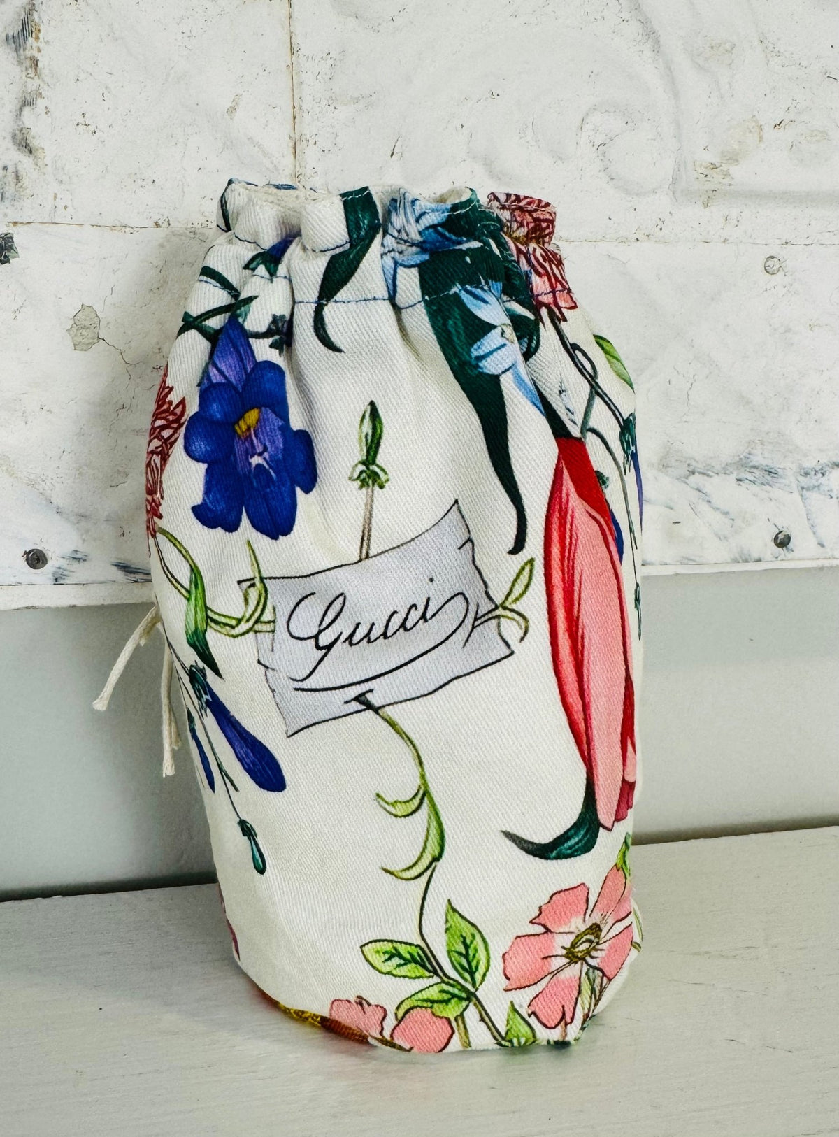 Serenity Beaded Sack Line - Floral - Jagged Leather