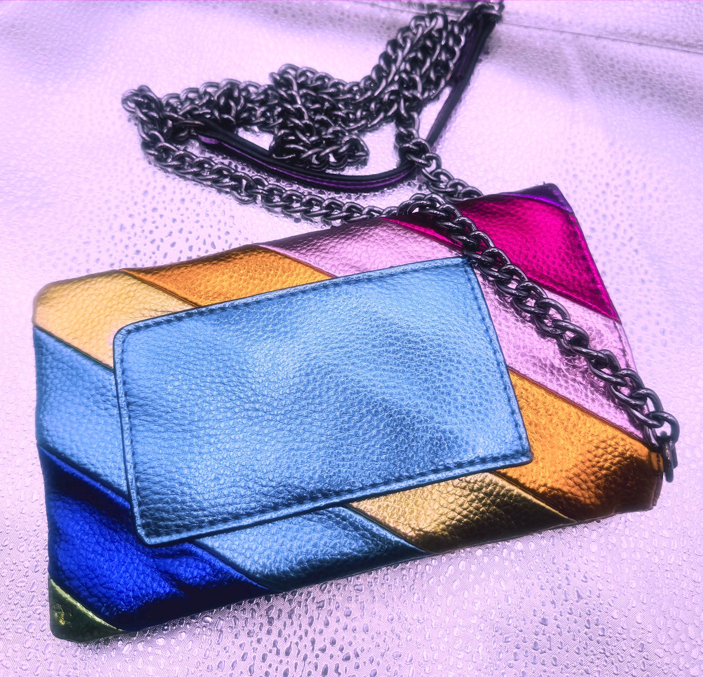 Metallic Rainbow Prism Glow Mini by Jagged Leather - view 3