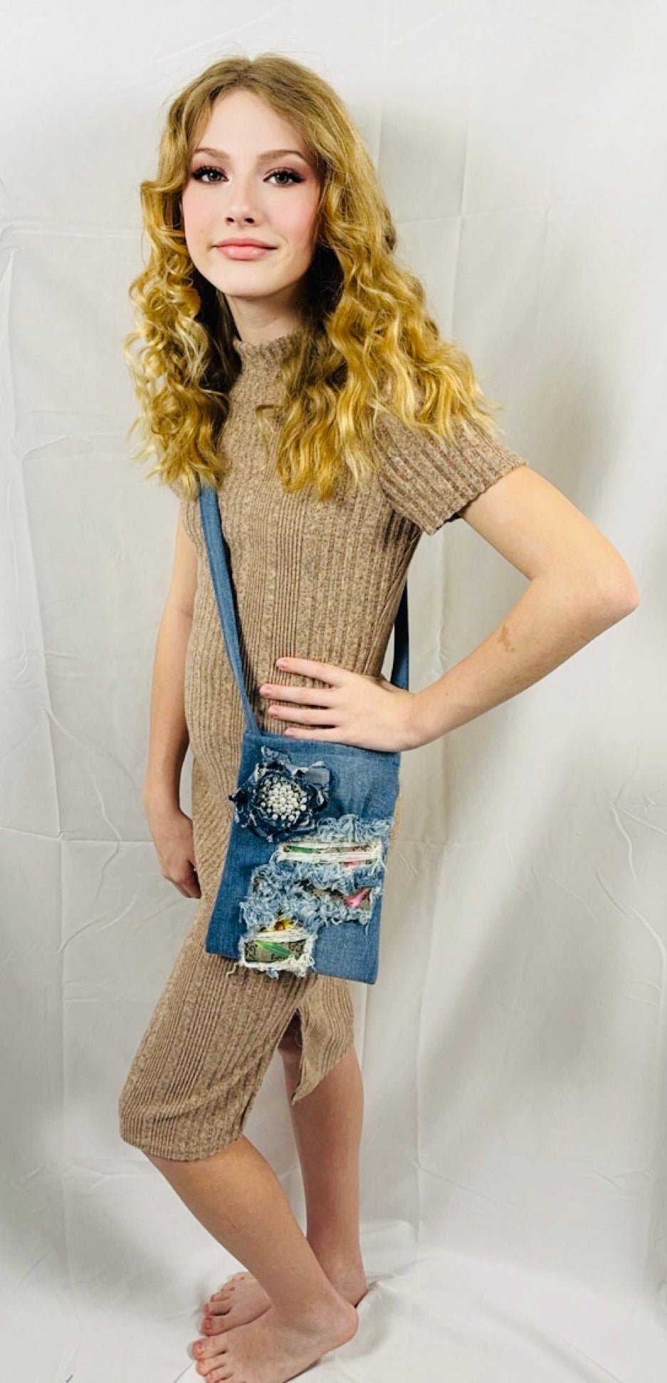 Designer Handbag: Billy Jean Cross Body - Jagged Leather