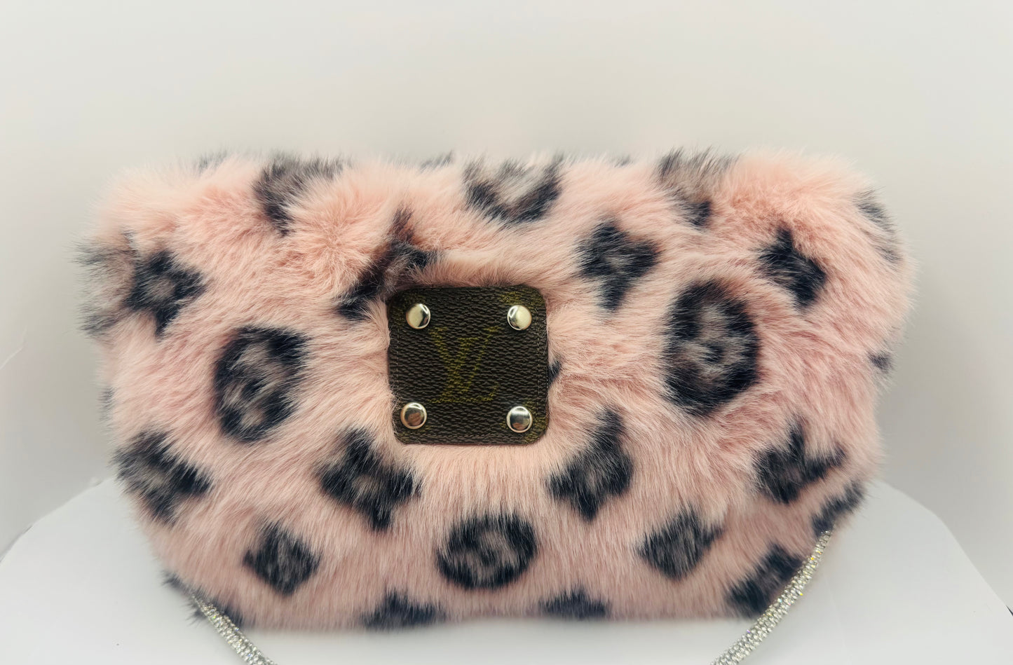 Pink Fuzz Designer Hand Bag