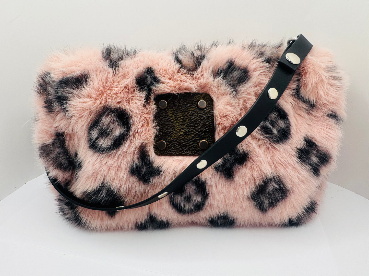 Pink Fuzz Designer Hand Bag