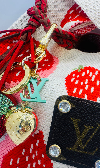 Red Strawberry Delight Hand Bag