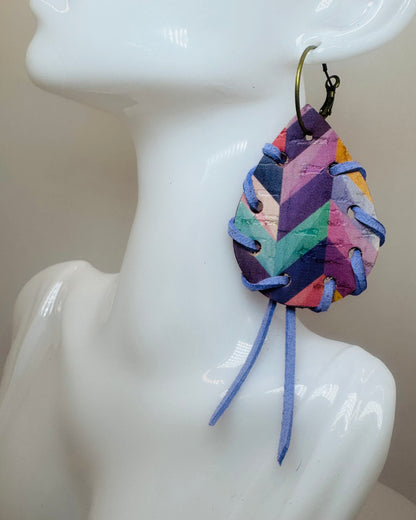 Purple Multi Chevron beauty