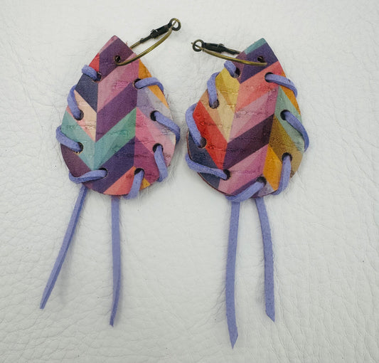 Purple Multi Chevron beauty