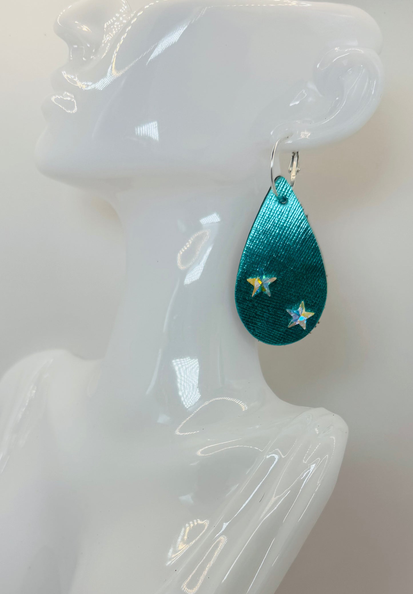Turquoise Star Earrings