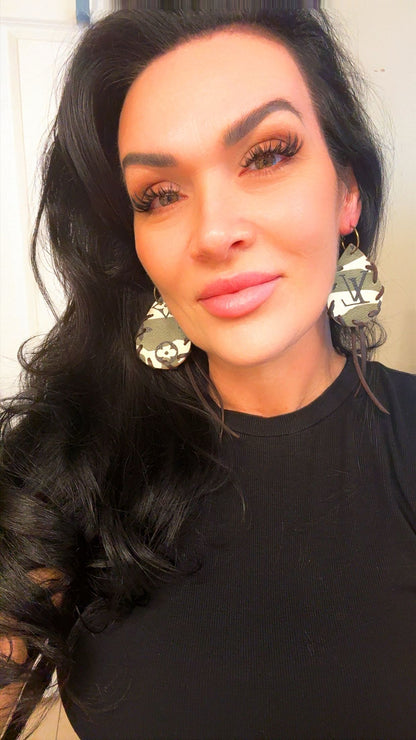 My Camo Design Earrings