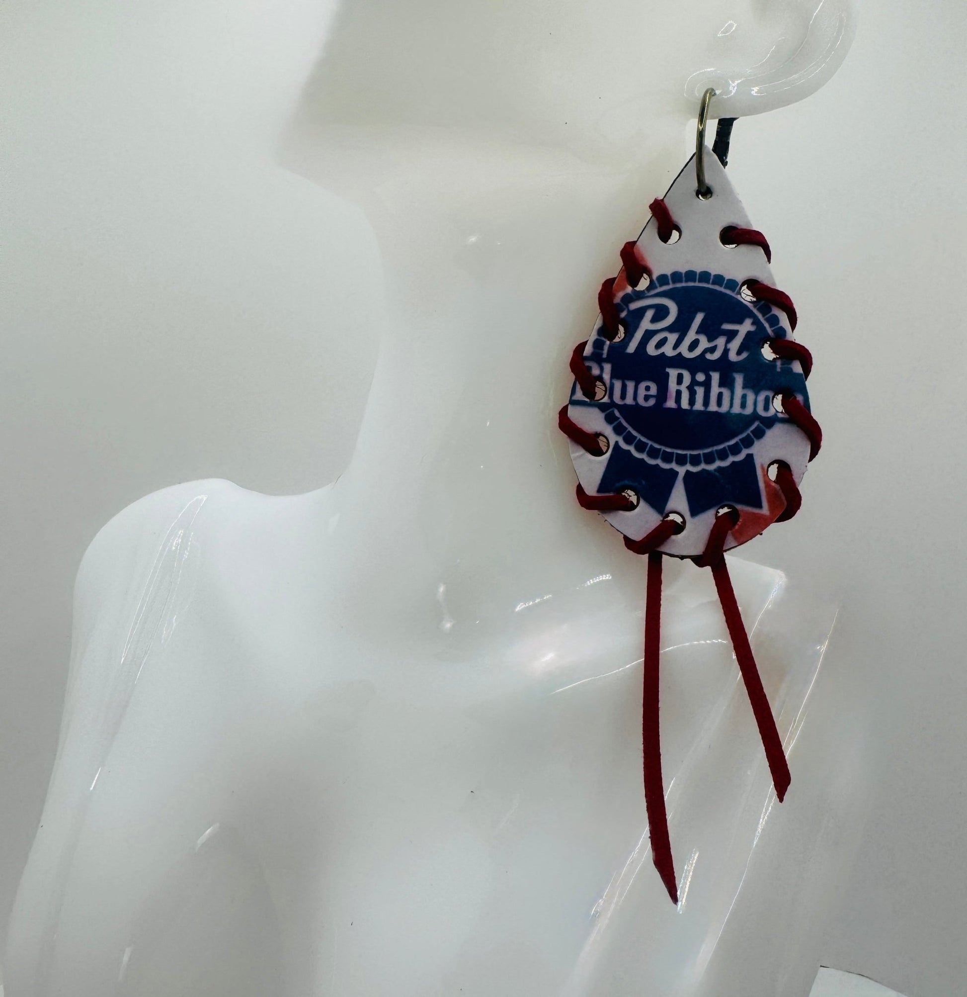 Unique Earrings: Requested - Jagged Leather
