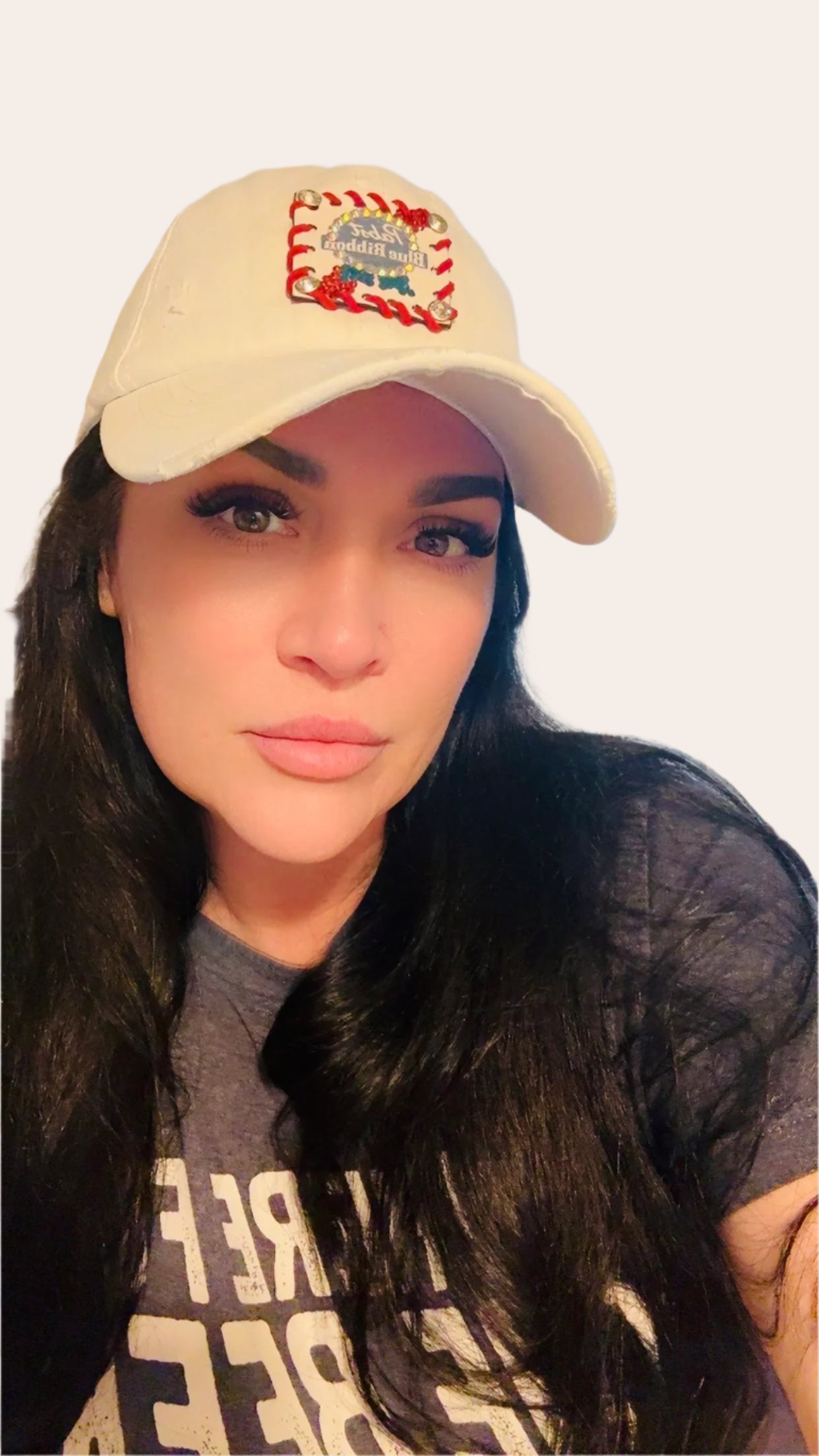 Trucker Hat: Requested-White Beer Logo