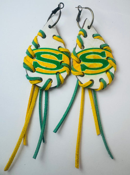 Green Requested-High School logo with Tassels