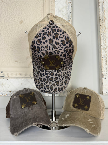 Trendy Tattered Collection: Breathable Leopard - Jagged Leather