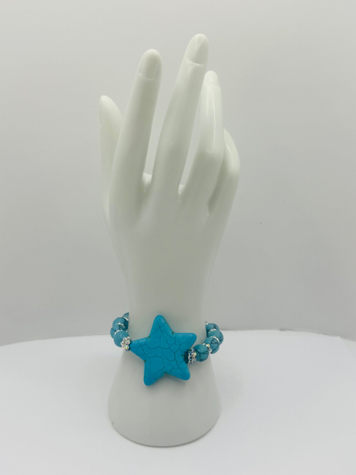 Blue Americana Star Bracelet