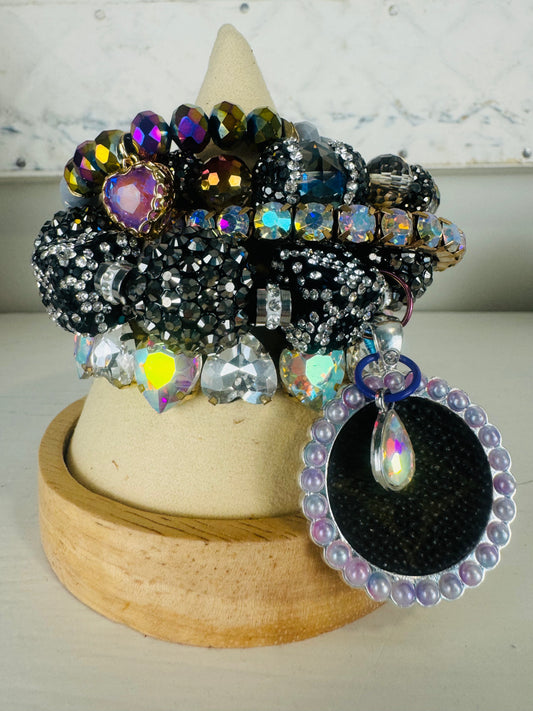 Silver Stacked Bracelet