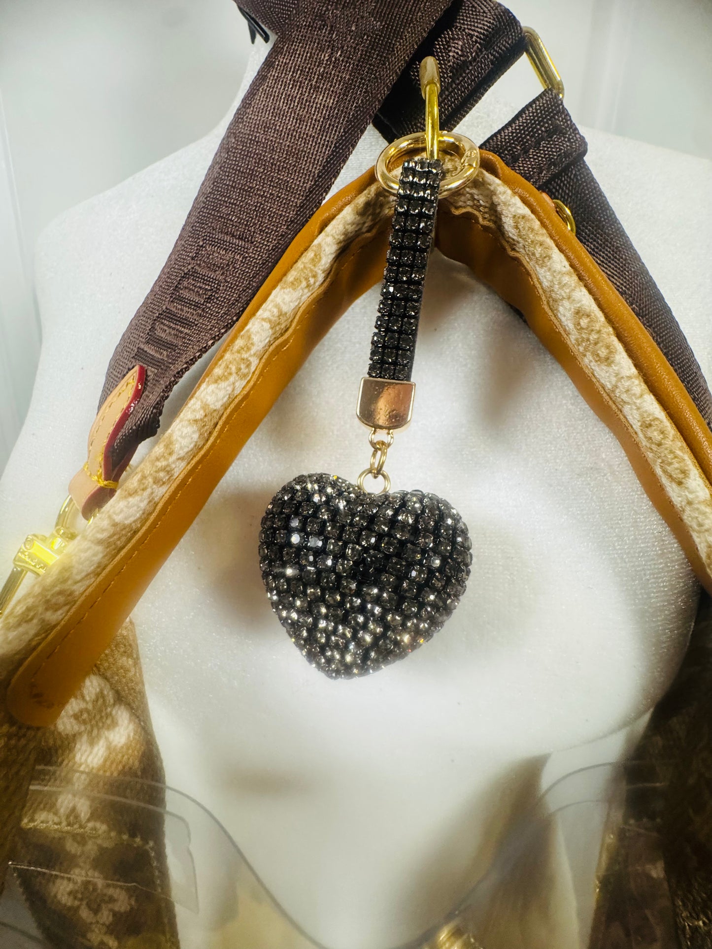 Yellow Brown Luxury Stadium Bag