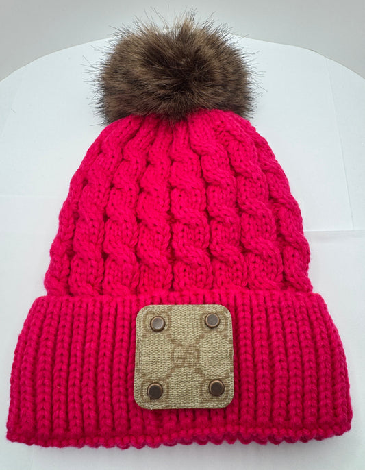 Hot Pink Designer Toboggan