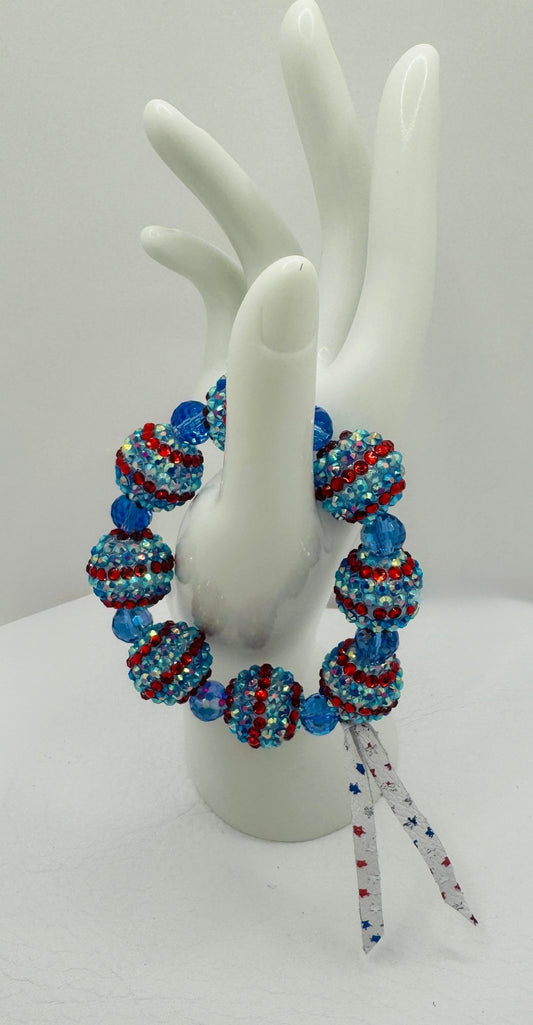 Handmade Bracelet: Born to Shine - Jagged Leather