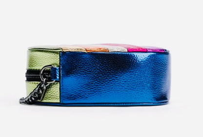 Prism Glow Heart Bag - Jagged Leather