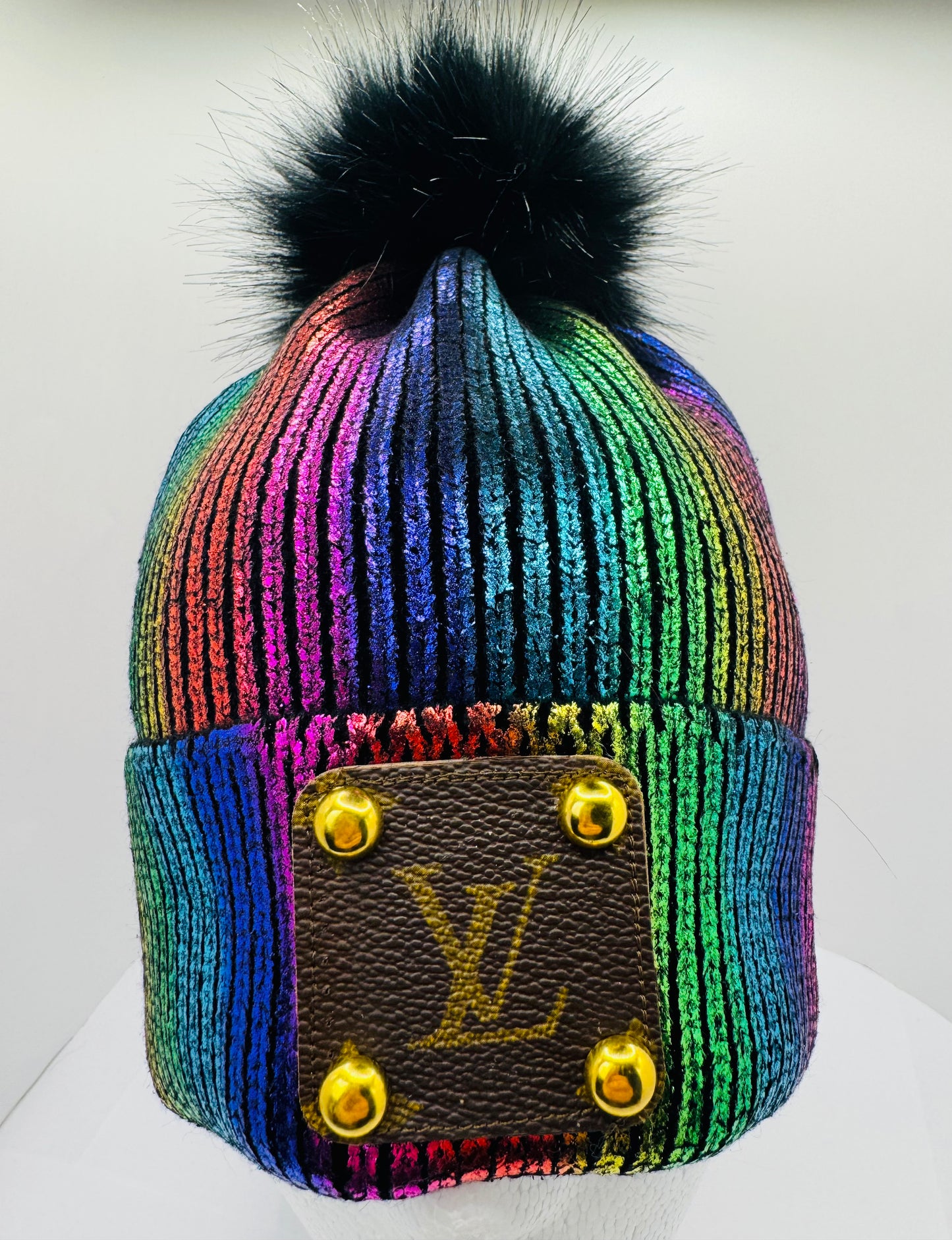 Rainbow Metallic Designer Toboggan
