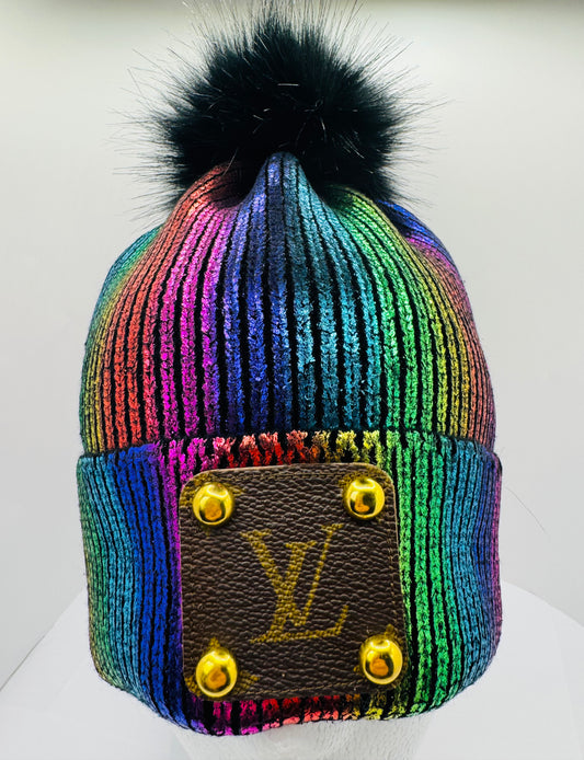 Rainbow Metallic Designer Toboggan