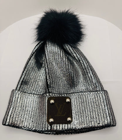 Silver Metallic Designer Toboggan