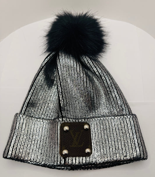 Silver Metallic Designer Toboggan