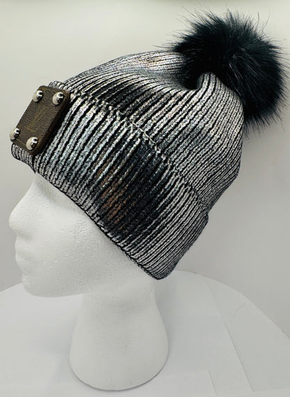Silver Metallic Designer Toboggan